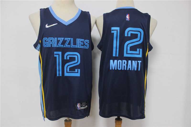 Grizzlies 12 Ja Morant Navy Nike Diamond 75th Anniversary City Edition Swingman Jersey,We sell and wholesale Grizzlies 12 Ja Morant Navy Nike Diamond 75th Anniversary City Edition Swingman Jersey on line form chian!